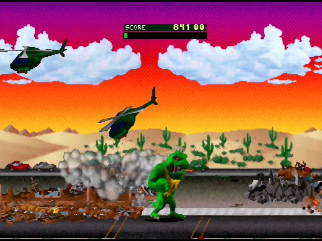 Rampage World Tour screenshot 5 for Playstation